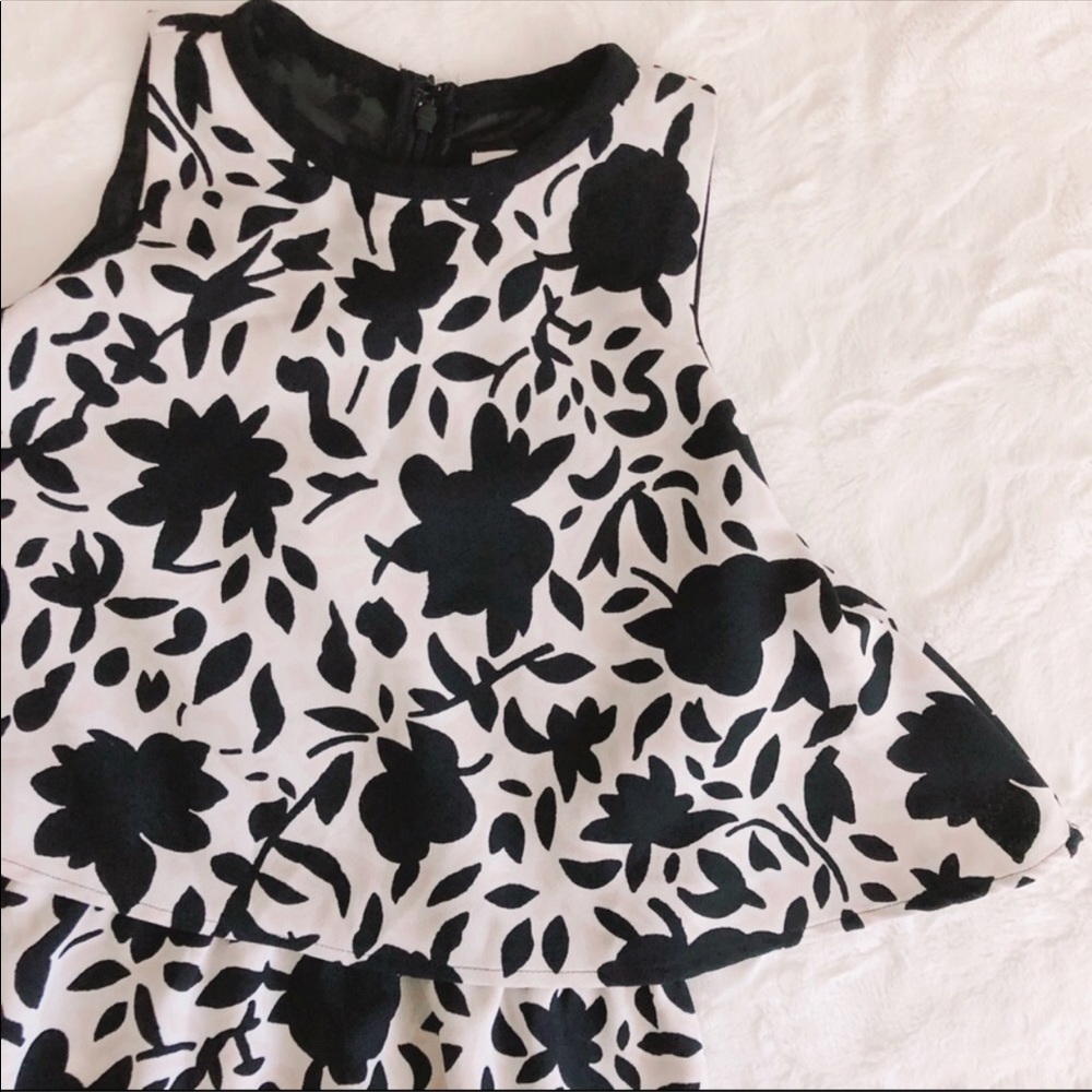 Ann Taylor floral crepe dress